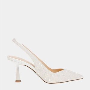 Betsey Johnson CLARK IVORY HEELS size 8